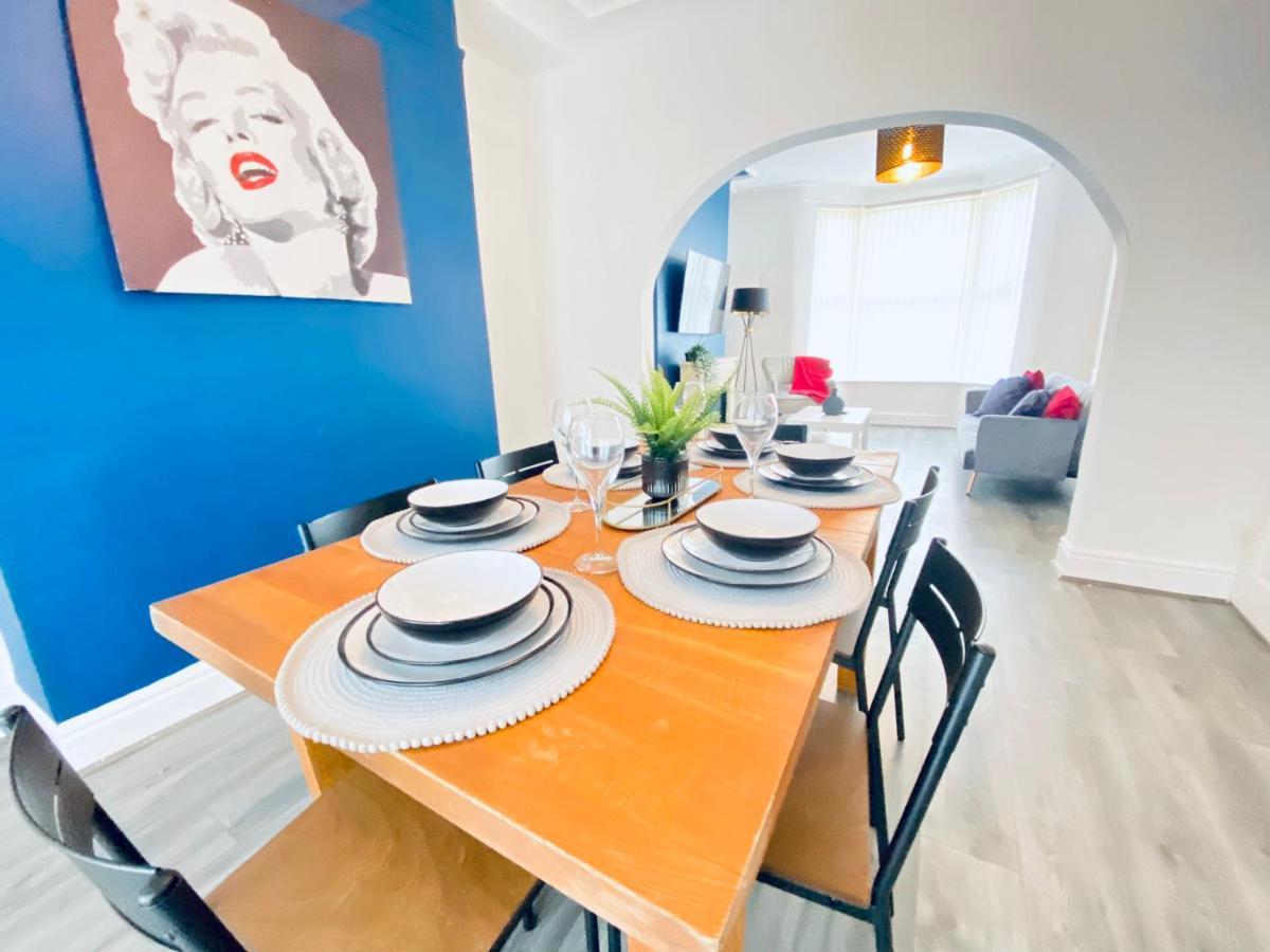 3 Bed Anfield House Close To Lfc Liverpool Exterior foto